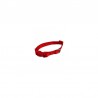 Collar ajustable nylon 10mmx20-30cm, rojo