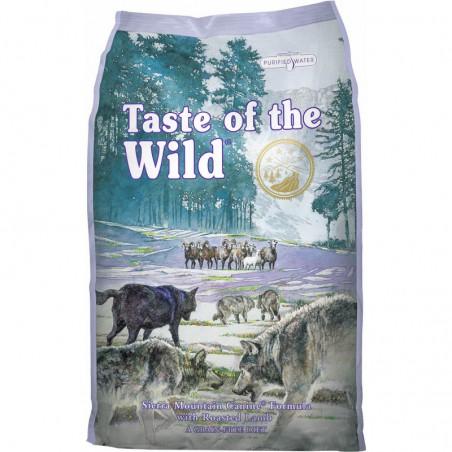Taste of the wild Sierra Mountain perros 2kg