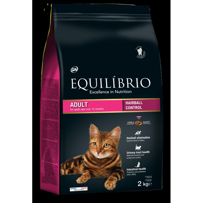 Equilibrio Cat Adult Hairball 2 kg