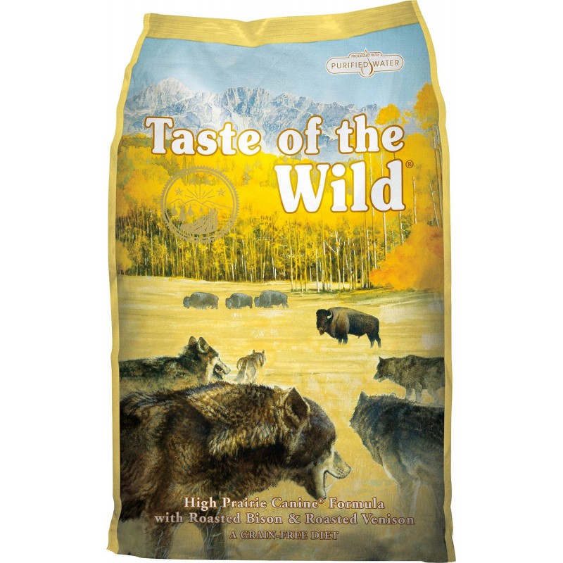 Taste of the wild High Prairie perros 2kg