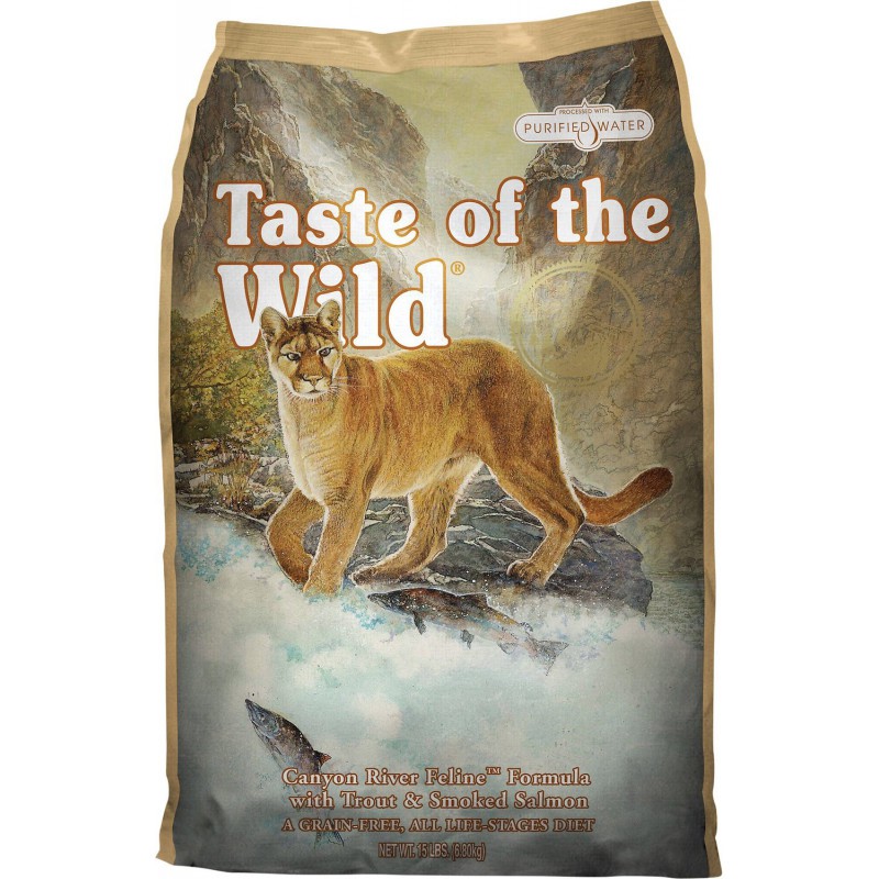 Taste of the wild Canyon River gatos 6,6 kg