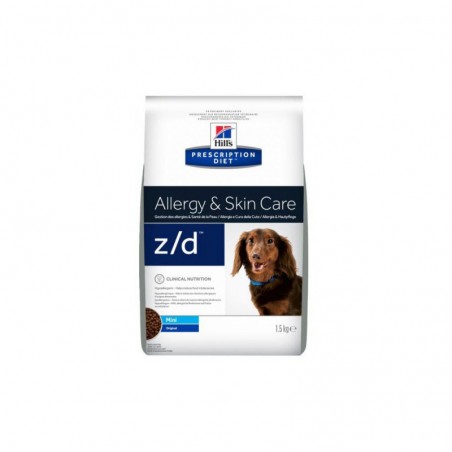 Hills diet canine z/d mini 1,5 kg